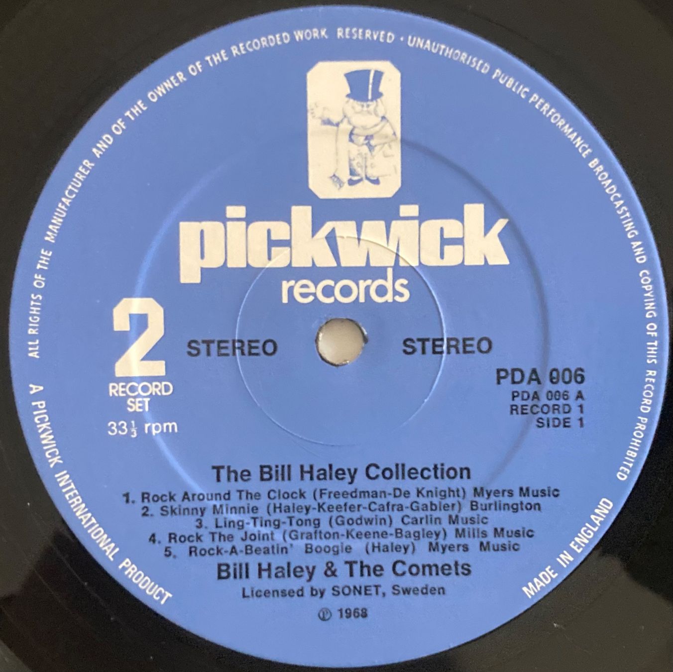Dischi in vinile: BILL HALEY - THE BILL HALEY COLLECTION – Usato da Poliez-Pittet venduto da Newtown-Records 2