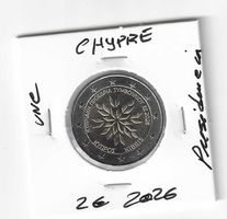 2€ Chypre 2026 Cyprus' presidency