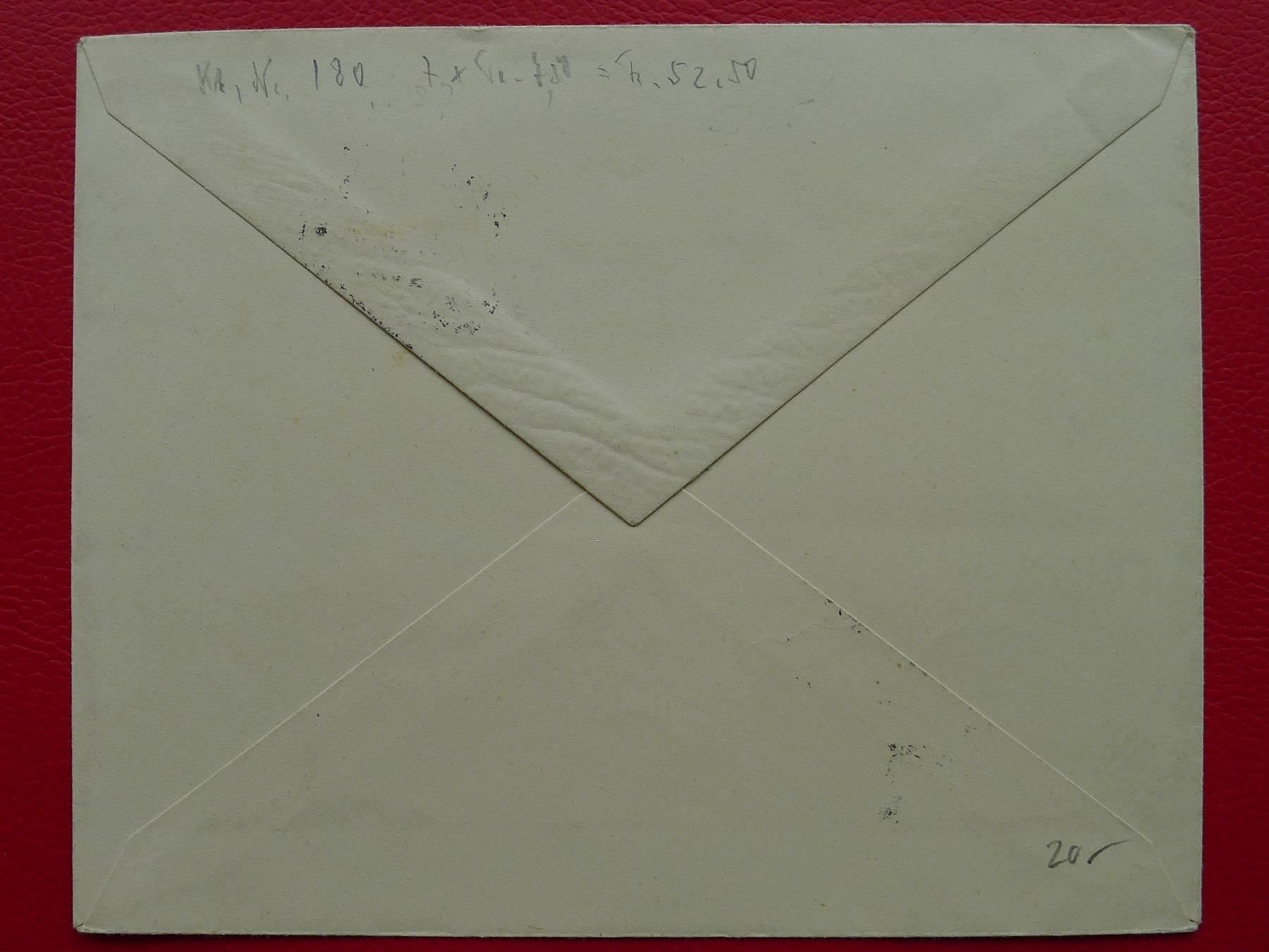 Tutti i francobolli: 1931: Nr.181, Viererblock +3 Einzelmarken von SOLOTHURN. – Usato da Sursee venduto da Luzernerraute 1