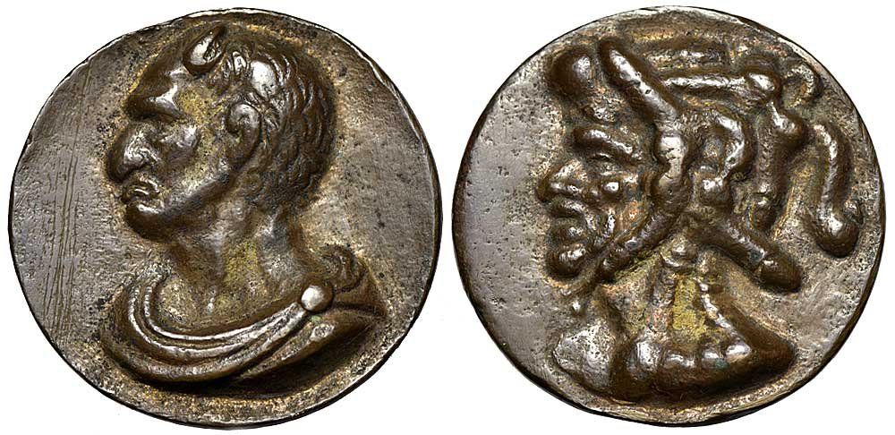 Medaglie: Erotische Bronzemedaille, 16. Jh. – Usato da Chiasso venduto da Novamarketing