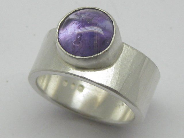 Ringe: spezieller Ring Silber 999 Einzelstück Amethyst Gr.57 – Neu (gemäss Beschreibung) aus Ermatingen von Decovin 3