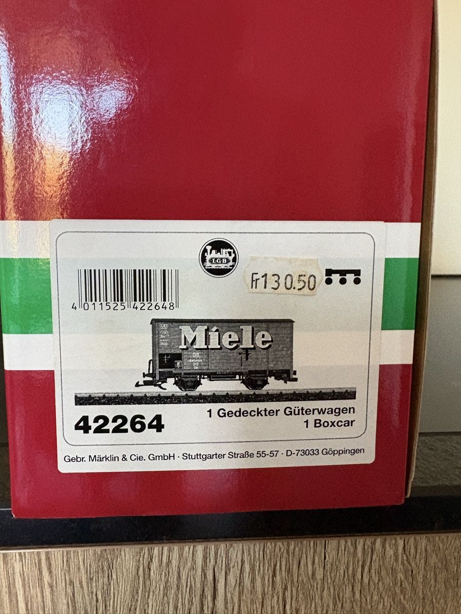 LGB Modelleisenbahnen: LGB Güterwagen  – Neu (gemäss Beschreibung) aus Rizenbach von Luxor11 2