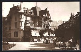 AK Brünig, Grand Hotel u. Kurhaus, 1923
