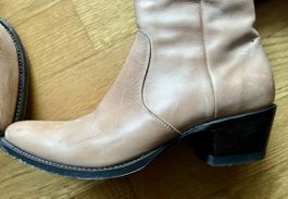 Edle Stiefelette für den Sommer, Gr.39