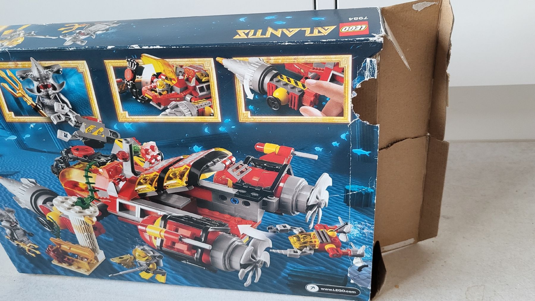 Lego Kit di costruzioni: LEGO Atlantis Deep Sea Raider Set 7984 – Nuovo e nell'imballaggio originale da Sierre venduto da val_vs7v 1