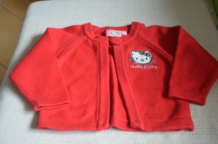 TAILLE 68-74 - VESTE HELLO KITTY
