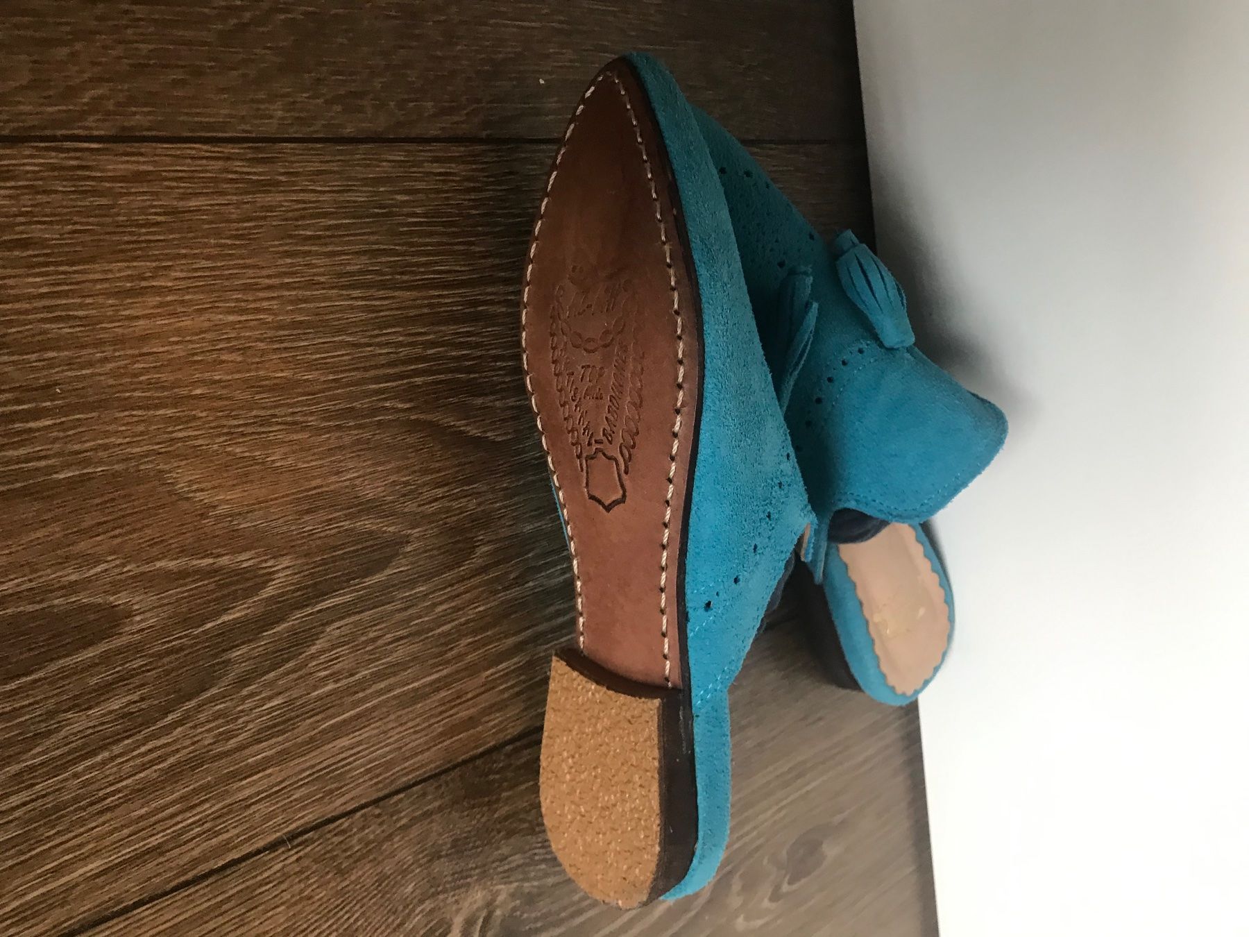 Damenschuhe: Babouche marocaine en daim neuf 37,5 – Gebraucht aus Grimisuat von eliseba88 3