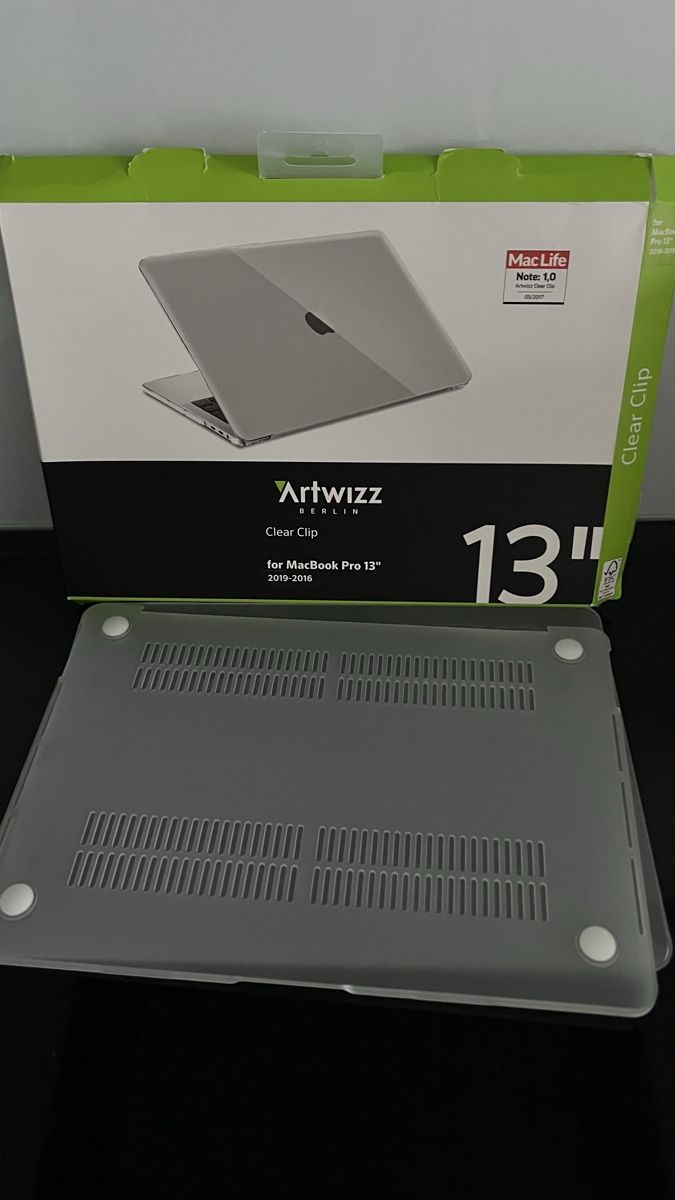 Apple Covers & Borse: Artwizz Clear Clip MacBook Pro 13" Hülle – Nuovo (secondo la descrizione) da Güttingen venduto da Annuschka17 2