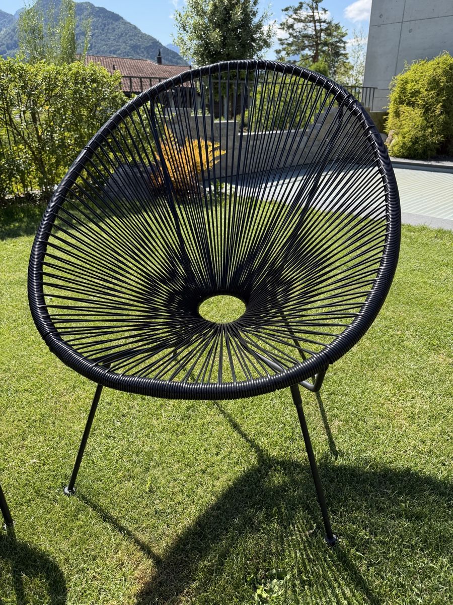 Maisons du monde Sedie: Chairs & Bench Set - Perfect for Summer Garden – Usato da Schwyz venduto da adbaar 3
