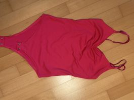 Pinker Body mit Trägern, Grösse S – perfekt für den Sommer!