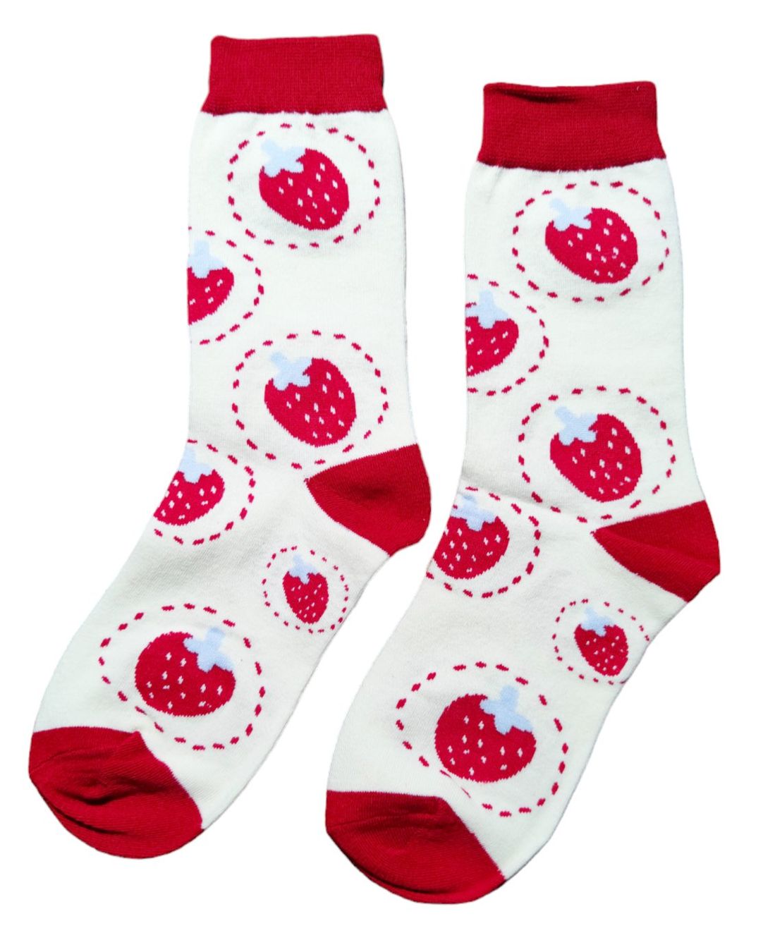 Calze: Socken Erdbeeren / Strawberries – Nuovo e nell'imballaggio originale da Zürich venduto da amysmith 1