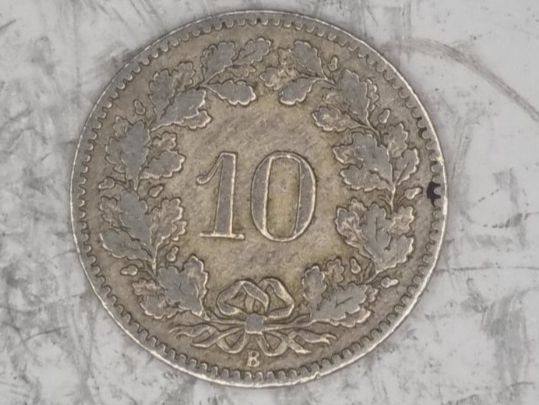 Tutti le monete: 10 rappen 1881 – Usato da Bure venduto da chap981 1