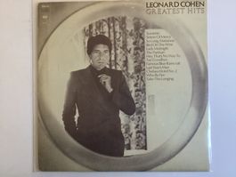 Leonard Cohen LP - Greatest Hits (Cover schlecht)
