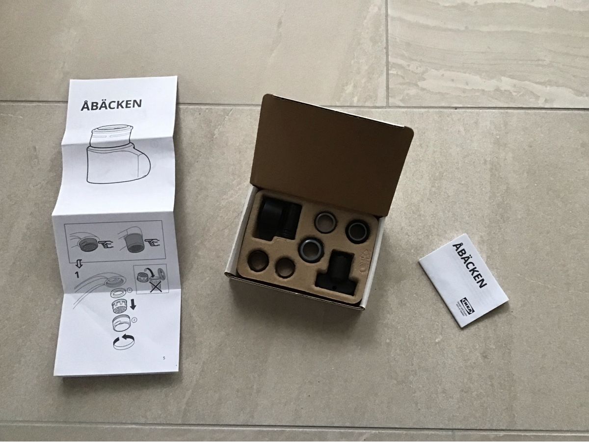 Ikea Armaturen: Wassersparer IKEA Åbäcken – Neu und originalverpackt aus Giswil von Pingu109 2