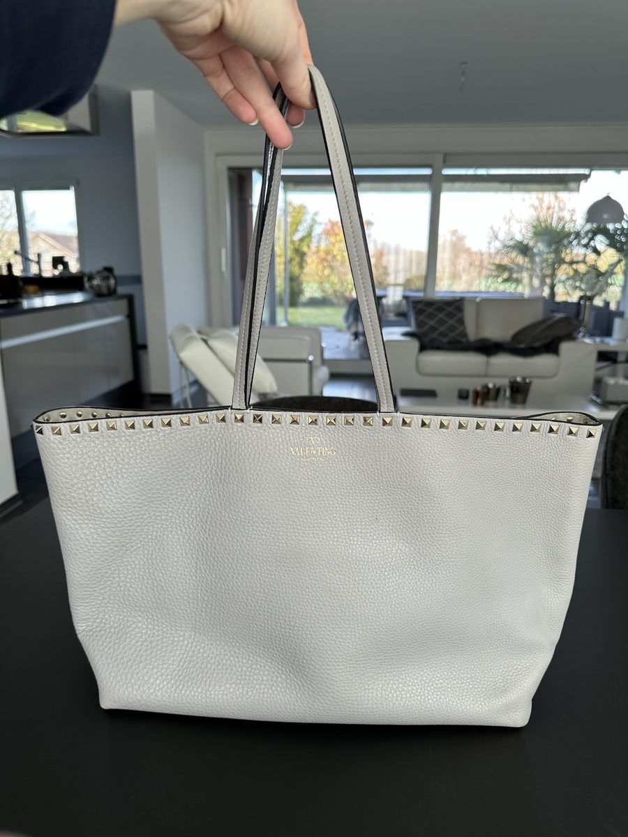 Valentino Borse da donna: Valentino Tasche Shopper Grau – Usato da Oberwil BL venduto da anjalina1983