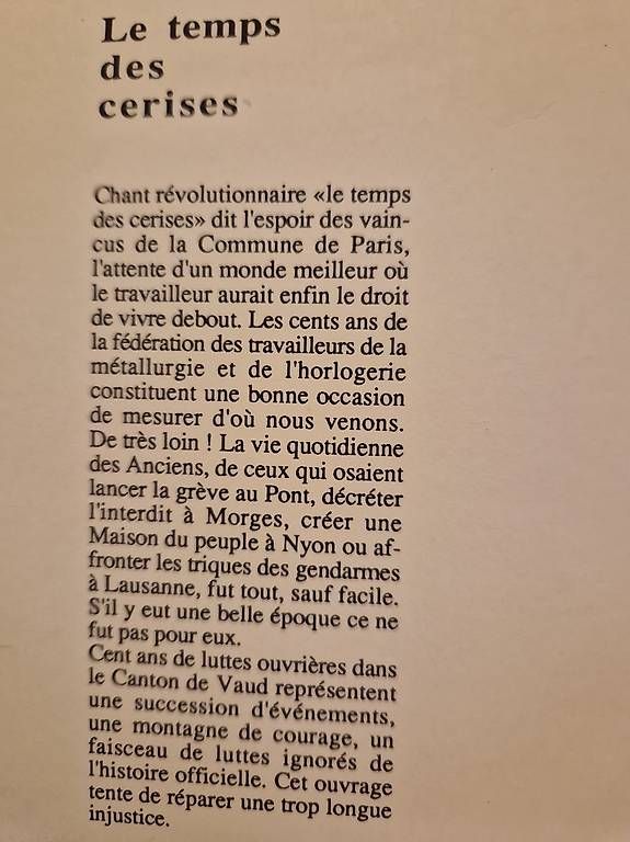 Schallplatten: Le temps des cerises – Gebraucht aus Vevey von jemaro 1