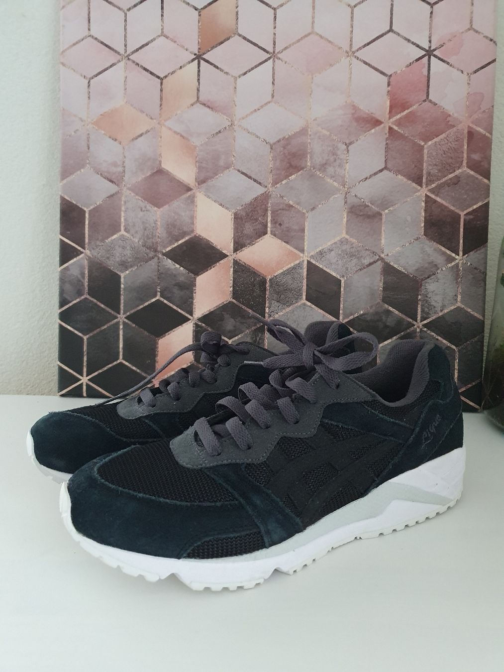 Asics Scarpe da uomo: Schuhe Asics, blau, Leder, Neu, Größe 42 – Nuovo e nell'imballaggio originale da Zuchwil venduto da ger_ws6t