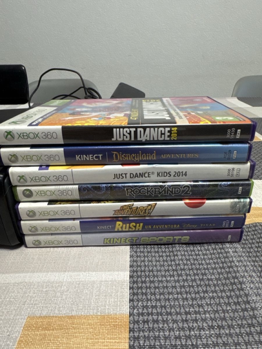 Microsoft Console: Xbox 360 con Kinect e giochi – Usato da Gudo venduto da cia_kxz9 1