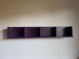 Wandregal lila 5 Fächer wie neu