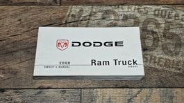 Bedienungsanleitung Dodge RAM Diesel 2008 englisch