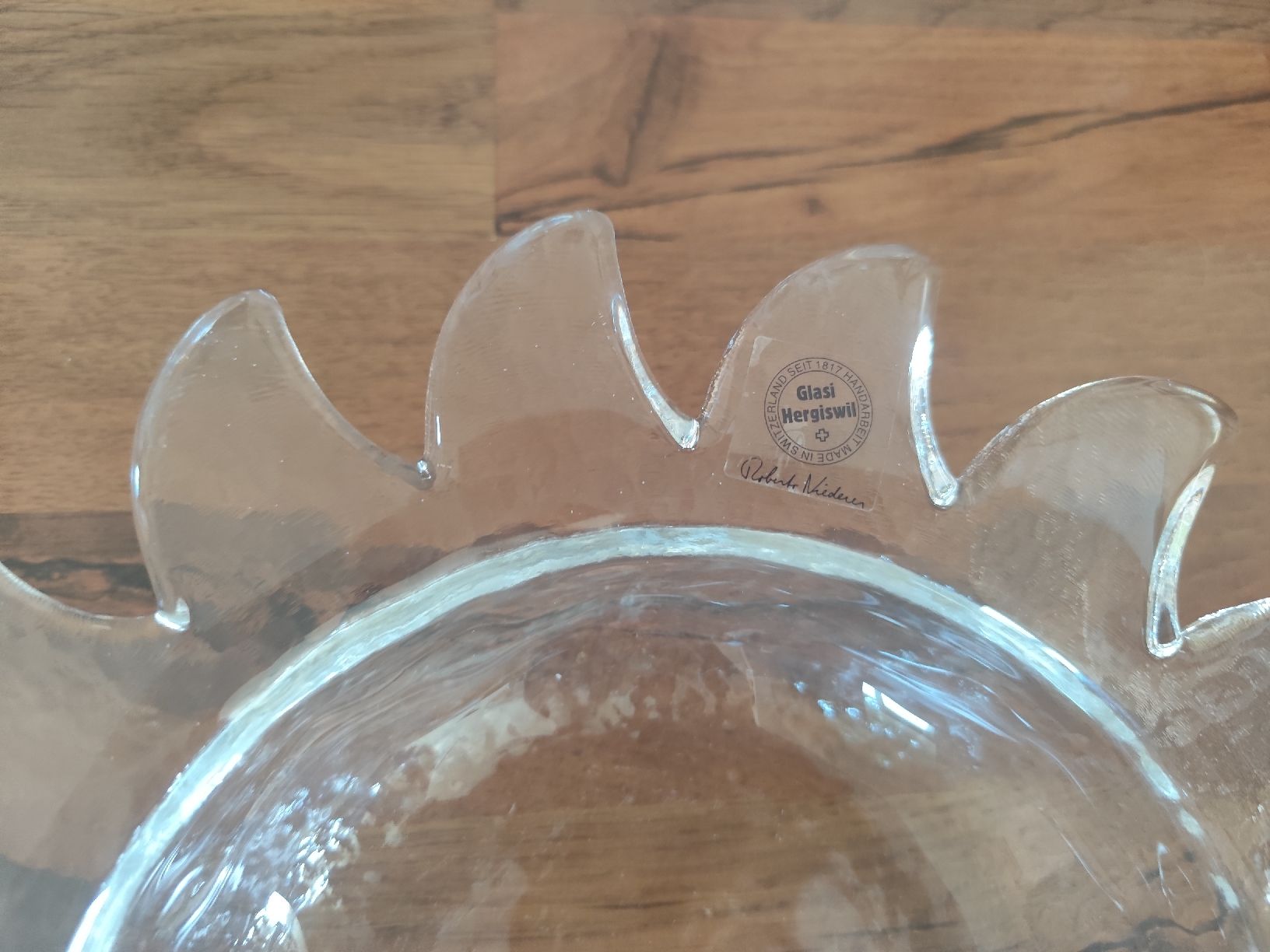 Niederer Ciotole: Glasschale Sonne , Glasi Hergiswil – Nuovo (secondo la descrizione) da Baar venduto da bri_xf9y 1