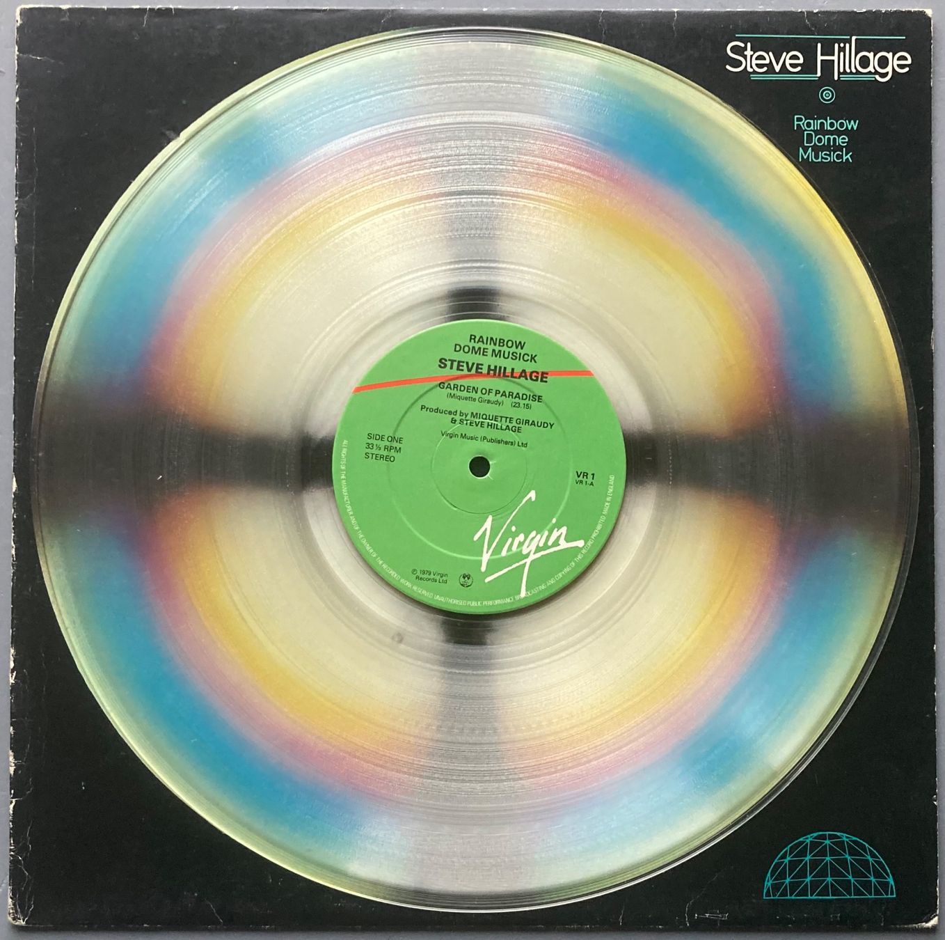 Dischi in vinile: STEVE HILLAGE - RAINBOW DOME MUSICK – Usato da Poliez-Pittet venduto da Newtown-Records
