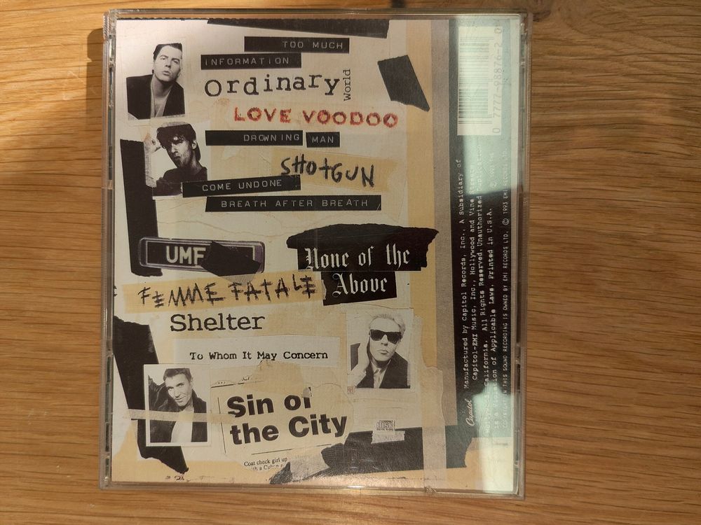 CD Duran Duran The Wedding Album Kaufen auf Ricardo