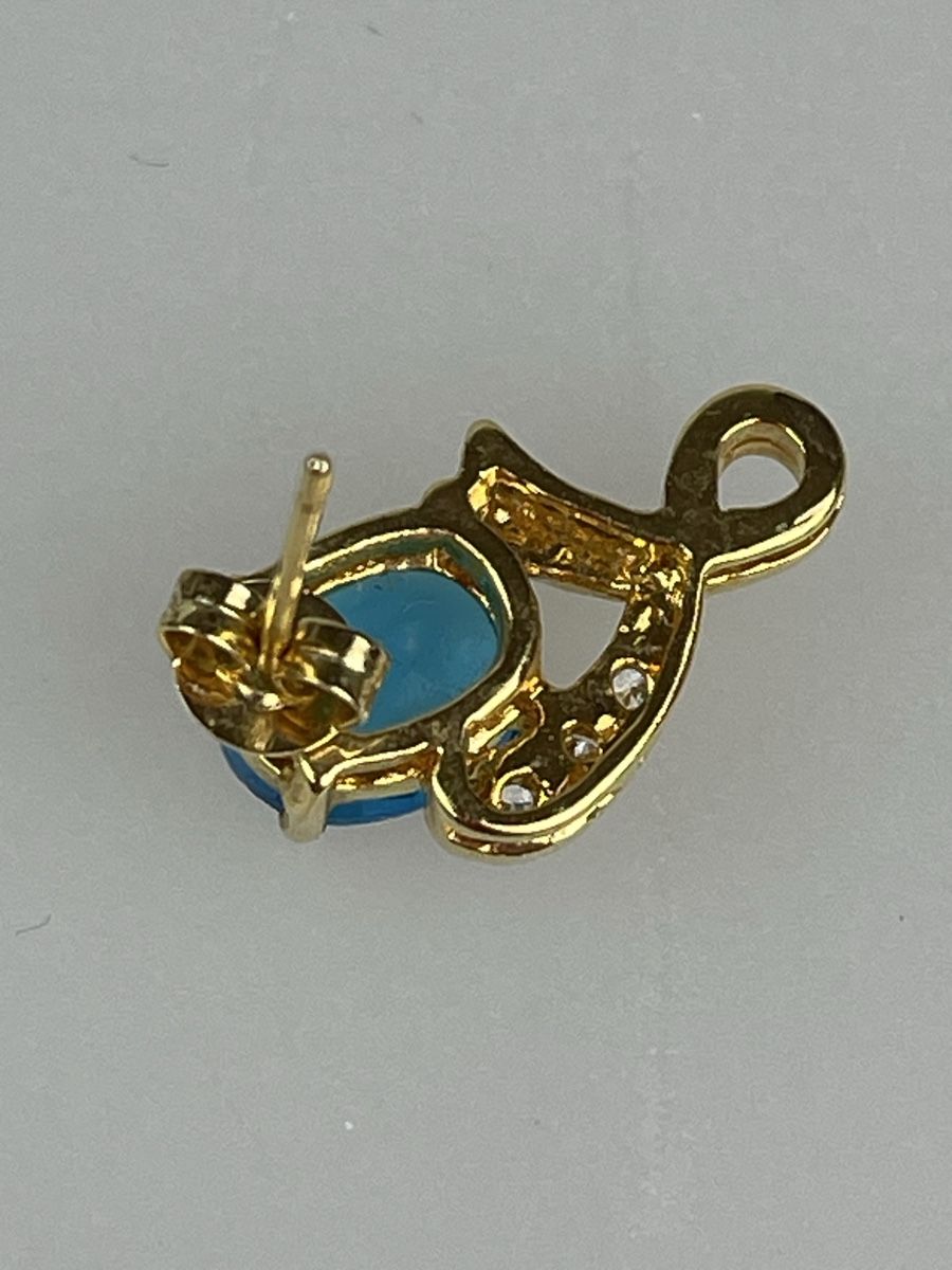Orecchini pendenti & Orecchini a lobo: Exklusive Ohrringe in  türkis gold Farbe – Nuovo (secondo la descrizione) da Emmenbrücke venduto da luzern178 2