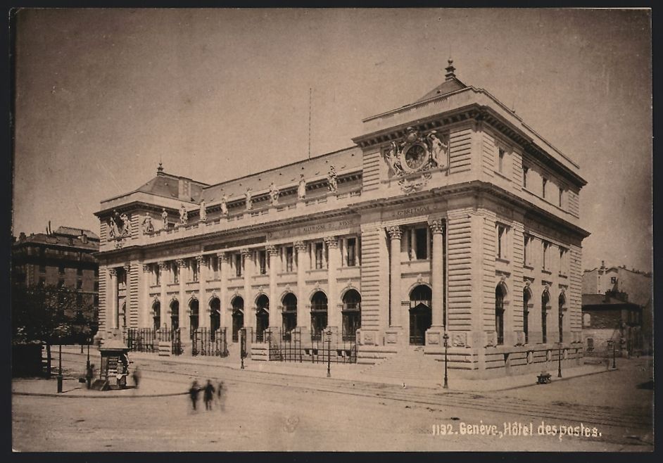 Fotografie & Manifesti: Fotografie Ansicht Genf - Geneve, Hotel  – Usato da Berlin venduto da bartko-reher