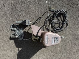 GIS Elektro-Hebekran / Elektrokettenzug 125 / 250 kg