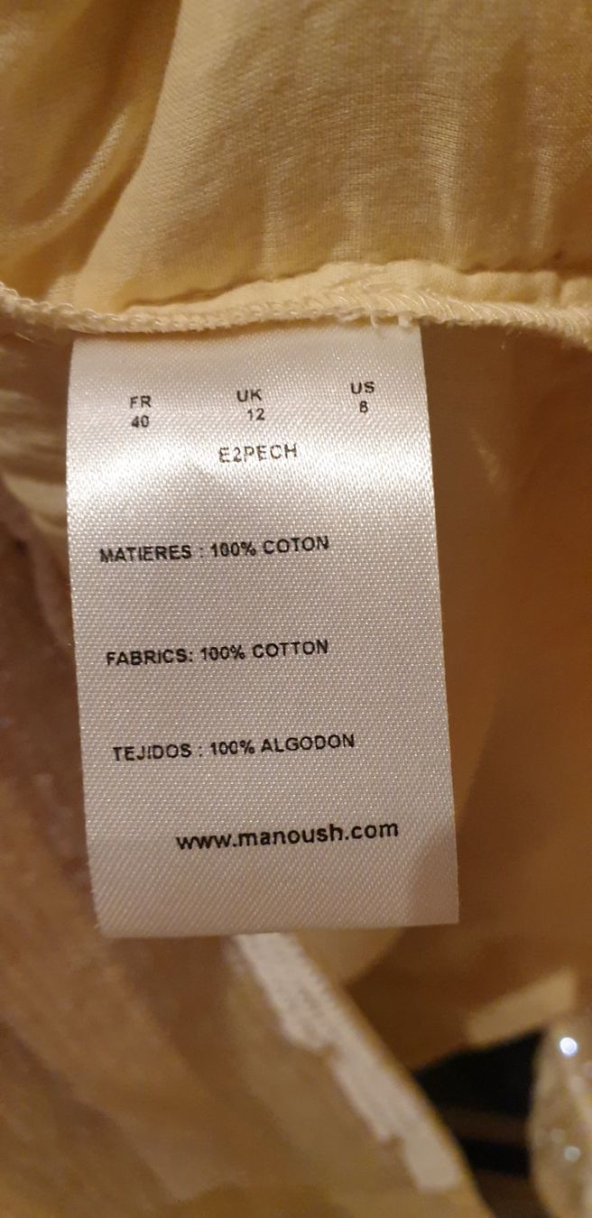 Manoush Blusen: Bluse Pailletten neu MANOUSH Gr. 40 – Neu und originalverpackt aus Wettswil von the_jr6l 5