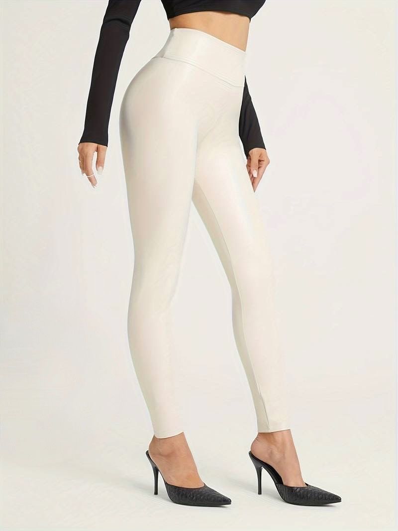 Leggings: PU Kunstleder Leggings – Nuovo e nell'imballaggio originale da Uetendorf venduto da Stoun