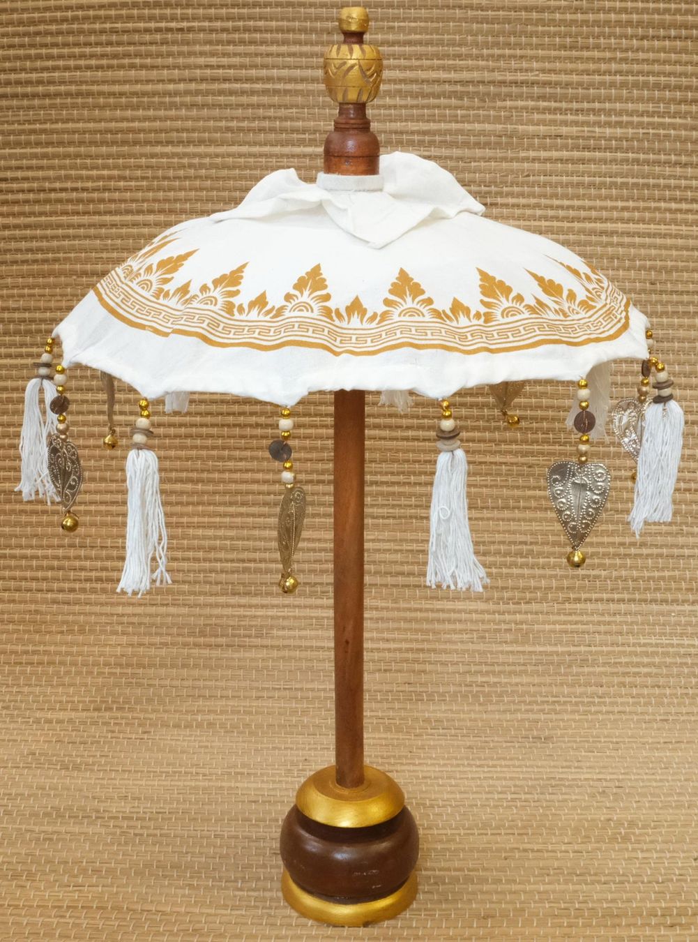 Tutte le decorazioni: Bali Deko Schirm Durchmesser 40cm – Nuovo (secondo la descrizione) da Zürich venduto da Masala-Oase 1