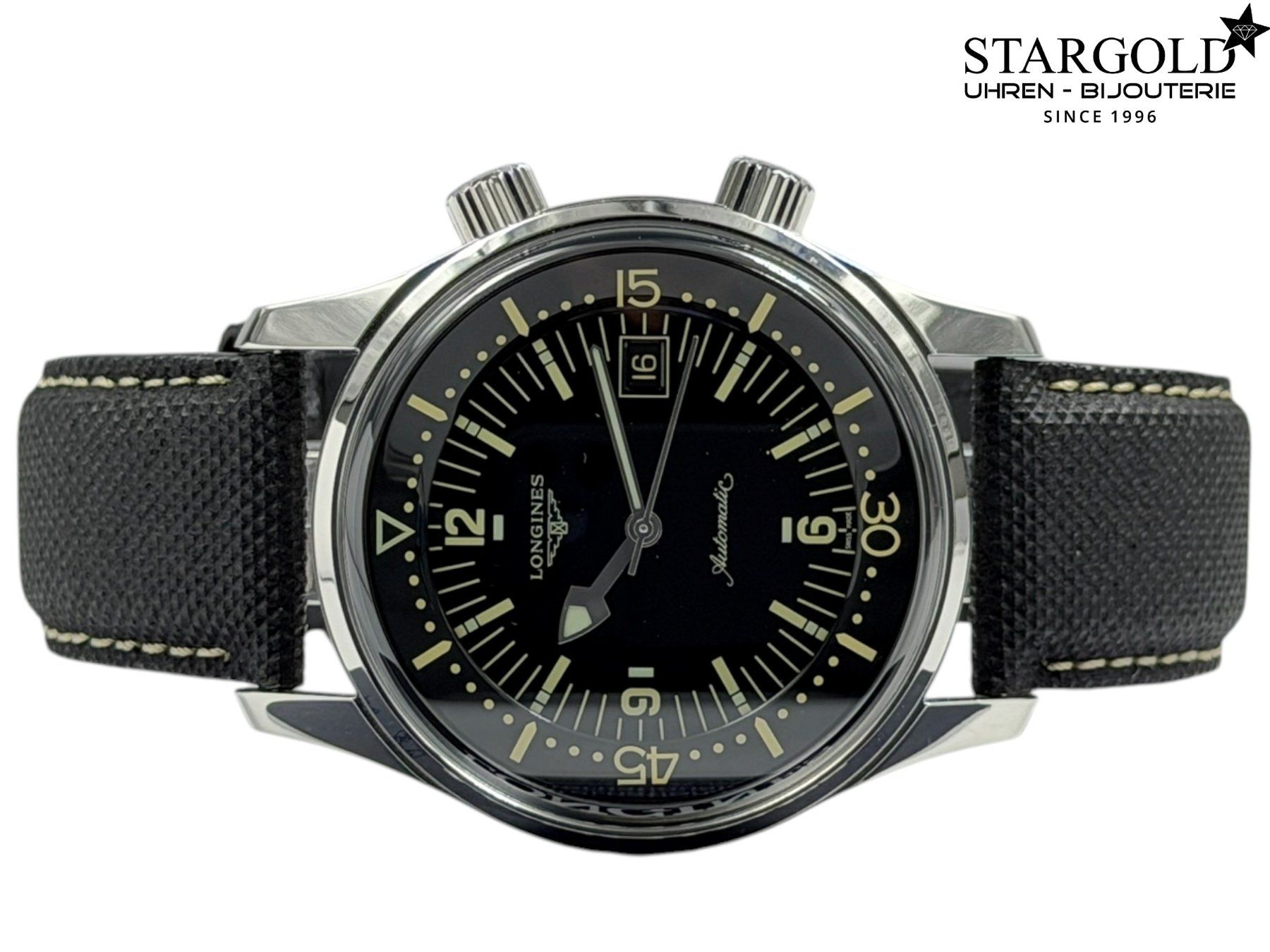 Longines Montres: Longines Legend Diver - L3.774.4.50.0 – D'occasion à Zürich par Stargold-Uhren 8