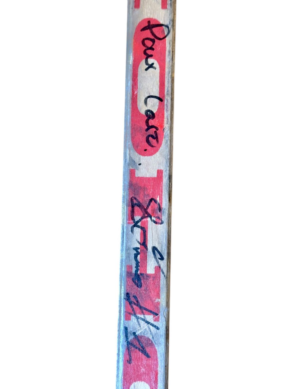Autografi: Crosse de hockey dédicacée Koho. Autograph – Usato da Morges venduto da Novantica 2