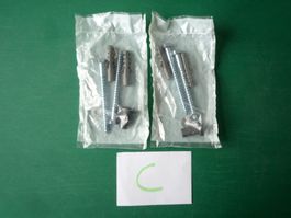 Holz Sechskantschrauben (2 Sets)-C-