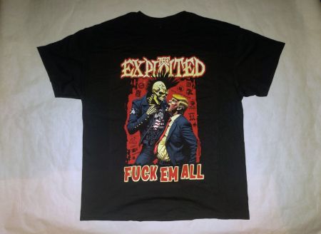 THE EXPLOITED T-SHIRT ** ANTI DONALD TRUMP PUTIN * NEU * XL