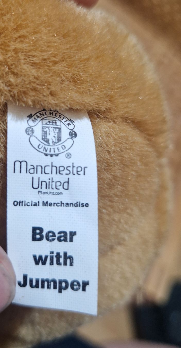 Giocattoli: Manchester United Teddybär – Usato da Möhlin venduto da Lyhme94 3