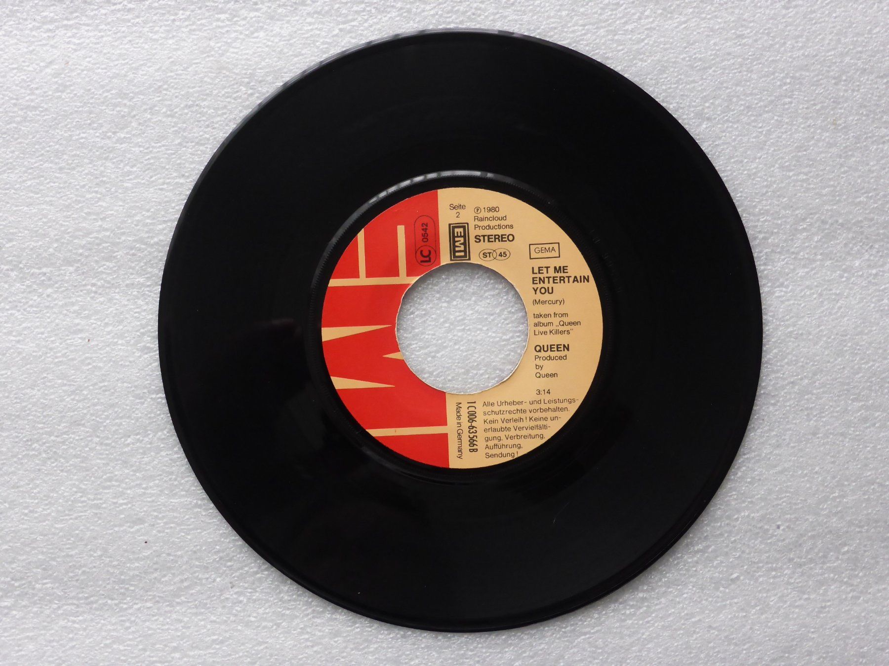 Dischi in vinile: Vinyl Single  QUEEN – Usato da Küssnacht am Rigi venduto da Mondkinder 2