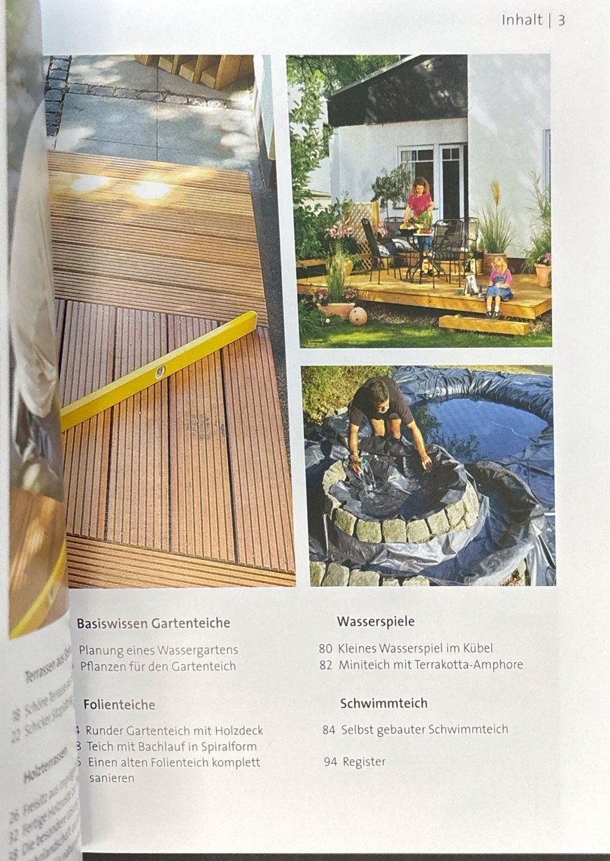 Libri: Terrassen, Gartenwege und Teiche – Nuovo e nell'imballaggio originale da Sarnen venduto da Livres 3