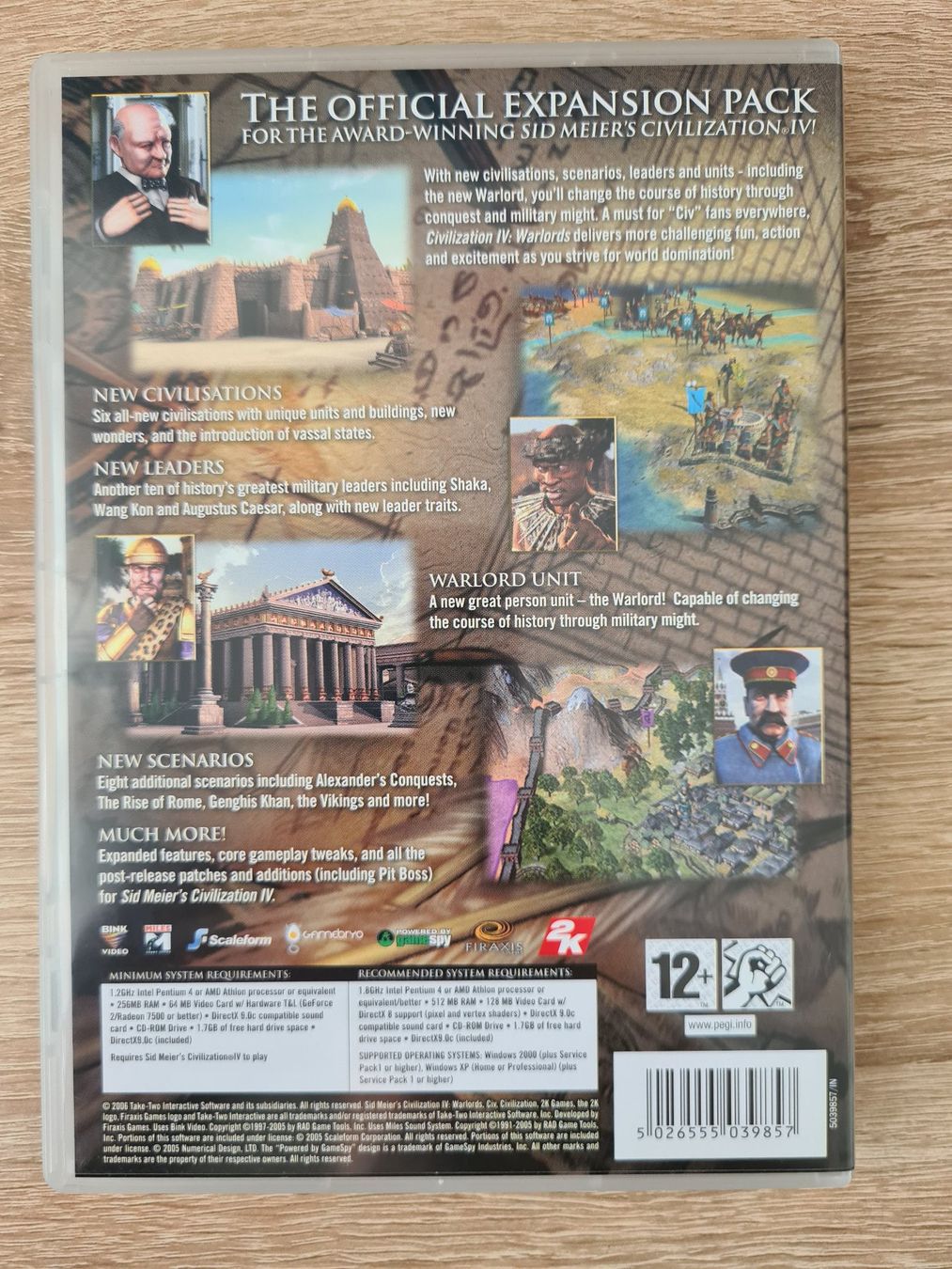 Giochi: Civilization IV 4 Warlords (Multilanguage) - PC – Usato da Carouge GE venduto da Franllo 1