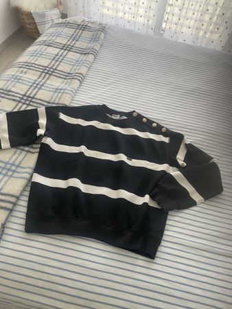 Pepe Jeans Pullover gestreift schwarz. S. Neu 