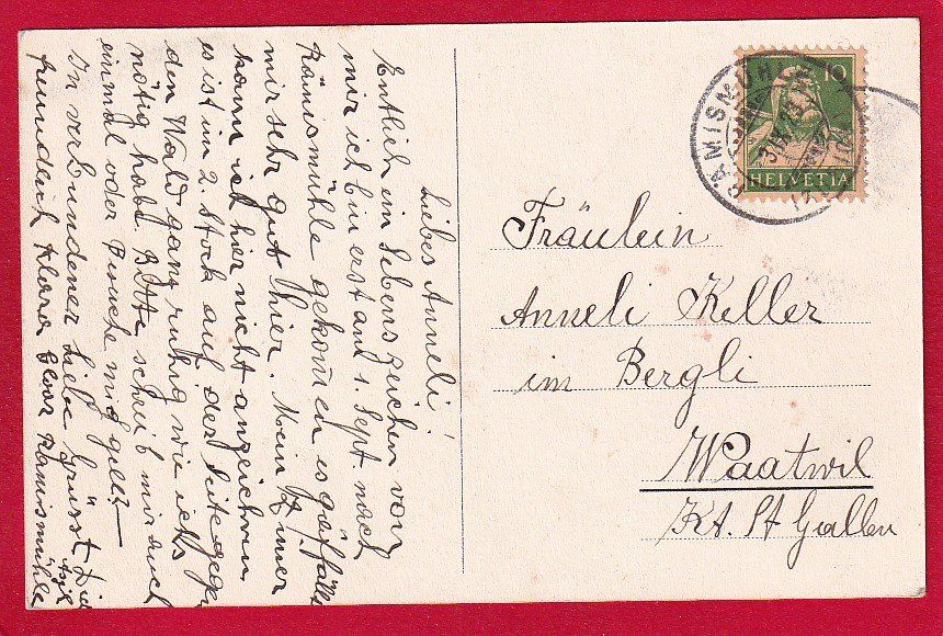 Cartoline postali: AK ASYL RÄMISMÜHLE ELIM – Usato da Grüningen venduto da Kartensammler 1