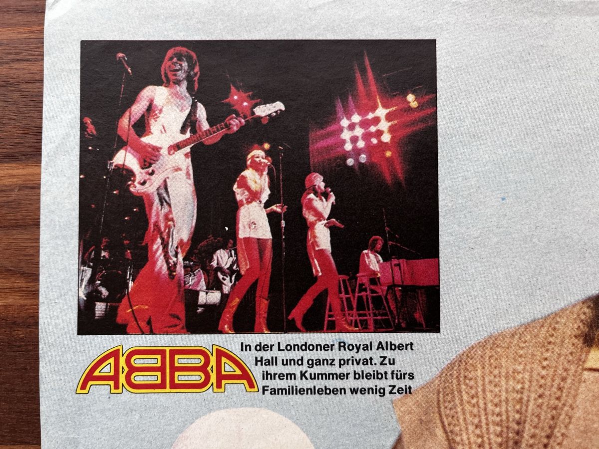 Foto & Immagini: ABBA Poster Original aus 1978 – Usato da Sirnach venduto da Gozogo 2