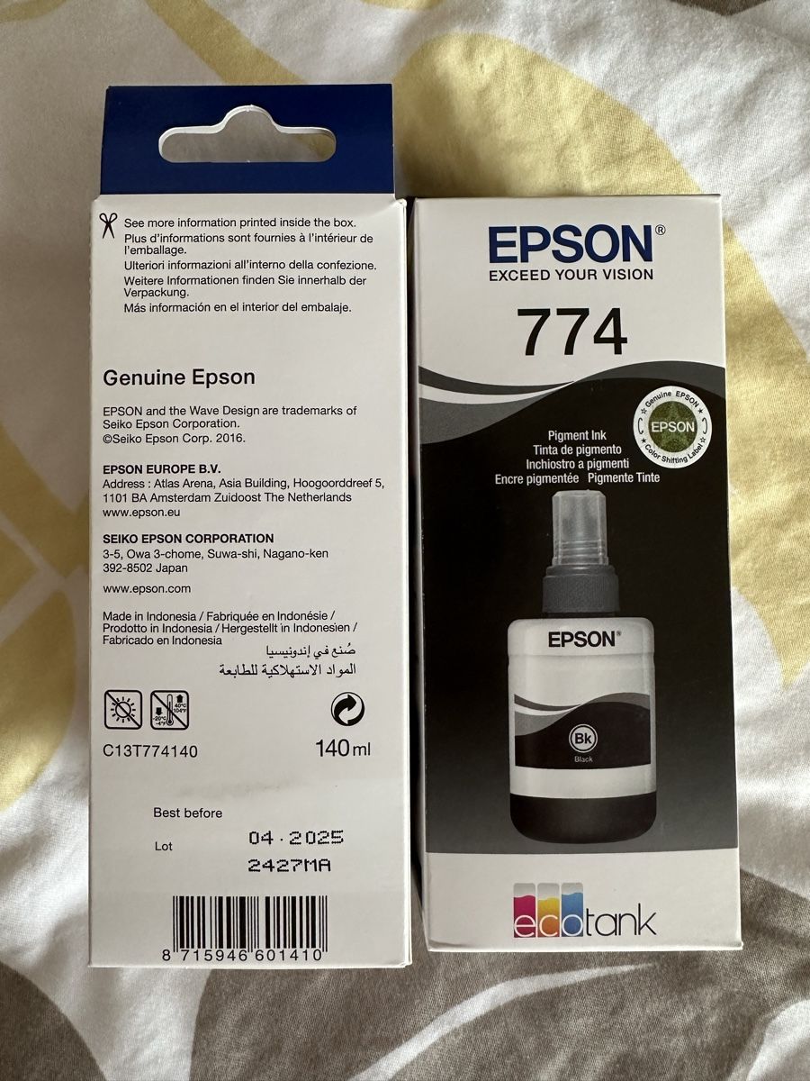 Altro in Scrittura & Disegno: Epson Ink Pigmente tinte printer drucker – Nuovo e nell'imballaggio originale da Gordola venduto da EleSecondHand-TCG 2