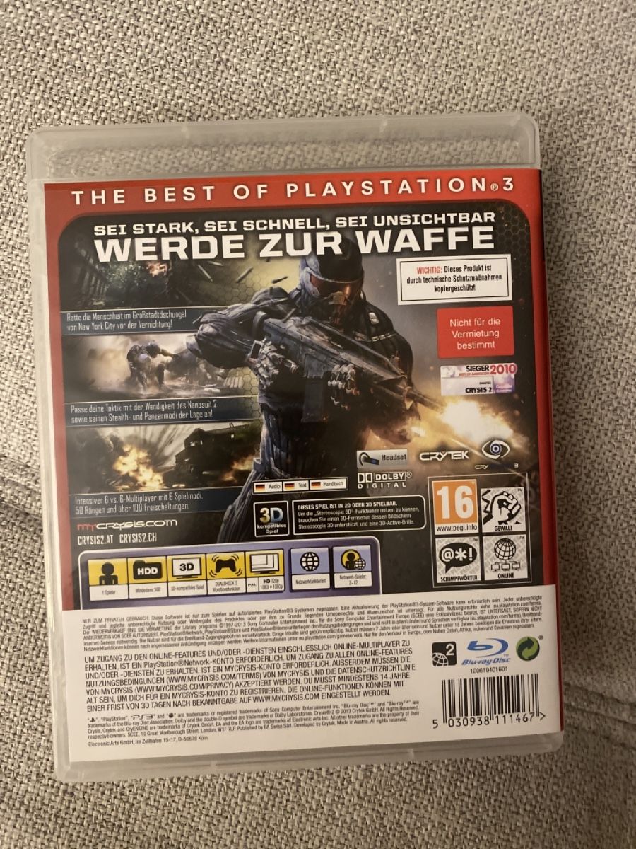 Spiele: Crysis 2 – Gebraucht aus St. Gallen von sabrina_19 2