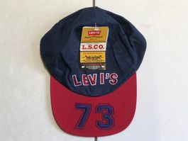 Vintage 90s Levi's Mütze made in Hong Kong NEU nie getragen