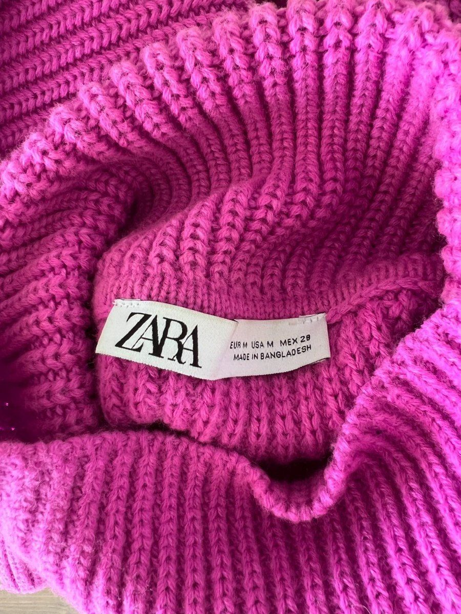 Zara Pulls & Sweat-shirts: pinker Zara Rollkragenpullover, Size M – D'occasion à Muri b. Bern par SigridW 3