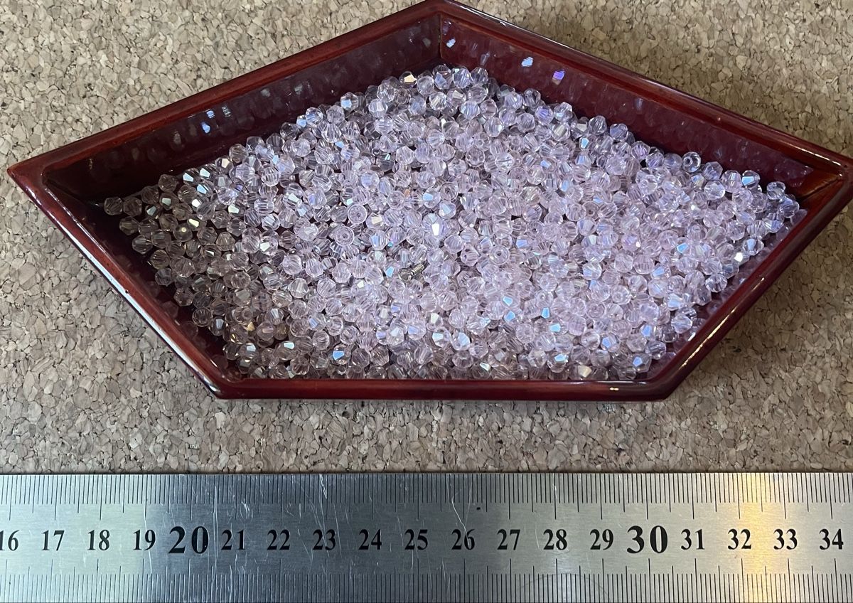 Kit bricolage: Perlenset Rosa Glasperlen Cabochons Mix Schmuck DIY – Usato da Zuchwil venduto da MLV92 2