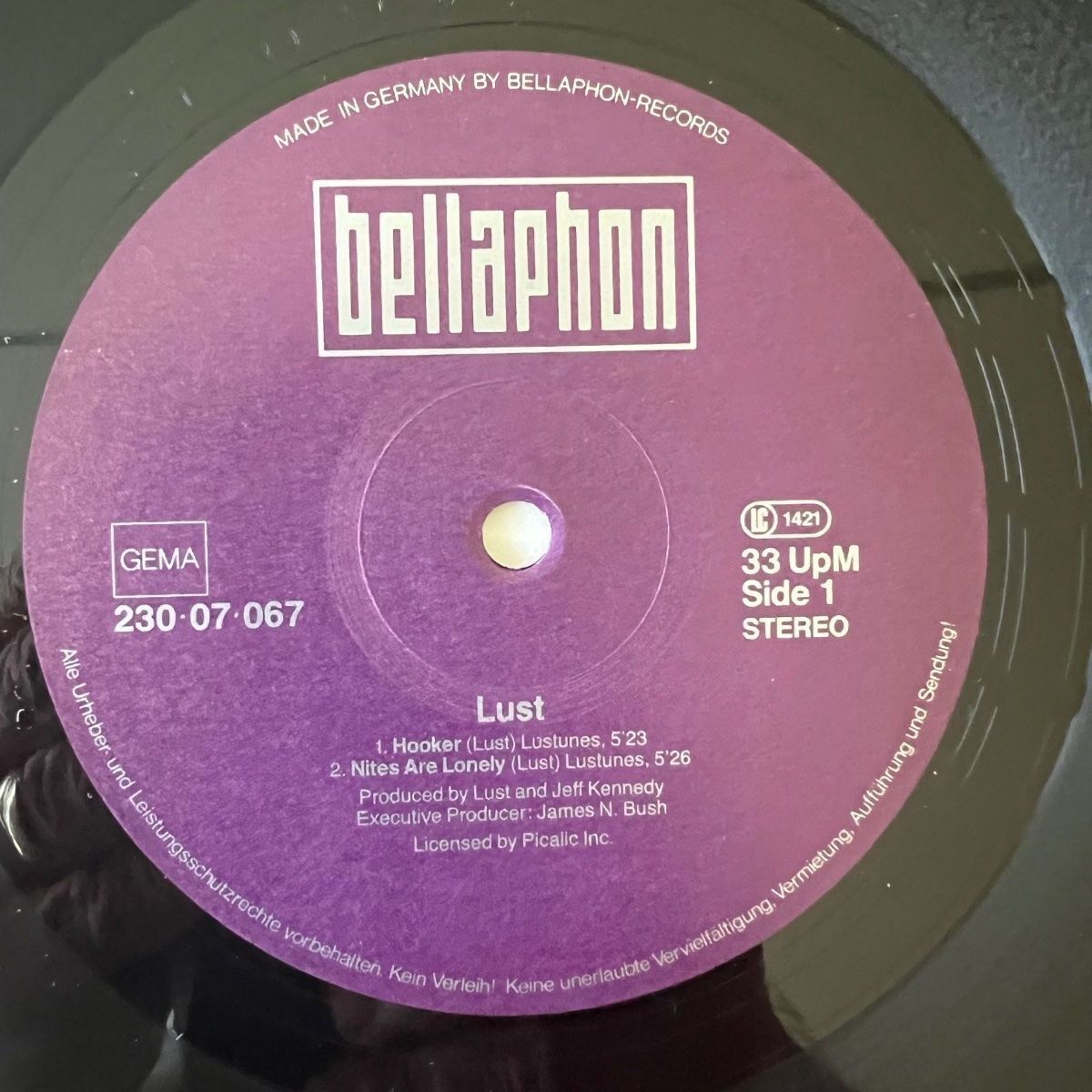 Schallplatten: Lust - Same / Mini LP - 1. D-Press. 1985 - TOP – Gebraucht aus Gais von soundcave57 2